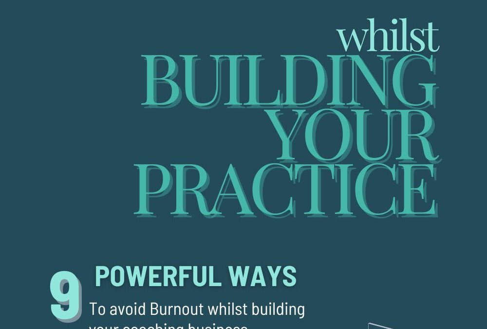 9 Tips to Help You Avoid Burning Out While Building Your Business